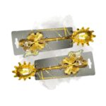 Golden Butterfly Motif Stainless Steel Cutlery