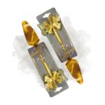 Golden Butterfly Motif Stainless Steel Cutlery