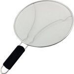 Stainless Steel Splashproof Screen Protector – Oil Splatter Guard for Frying Pans