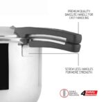 Alpha Stainless Steel Cooker – Double Bottom Heavy