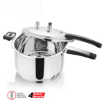 Alpha Stainless Steel Cooker – Double Bottom Heavy