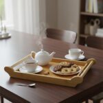 Light Wood Tray Model